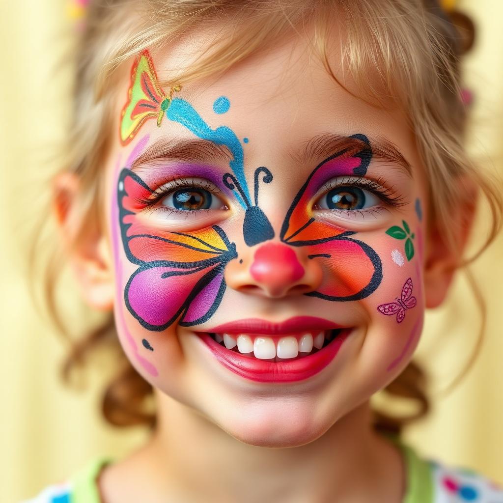 رسم على الوجه